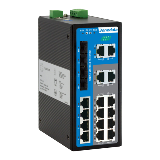 3onedata IES6200-PN-16T4GS-2P48 Snelle installatiehandleiding