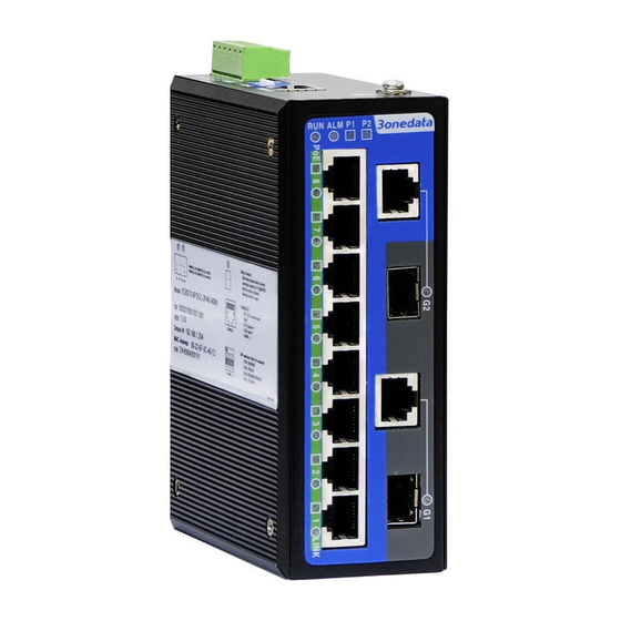 3onedata IES6210-4P2GC-2P24-120W Manual de instalação rápida