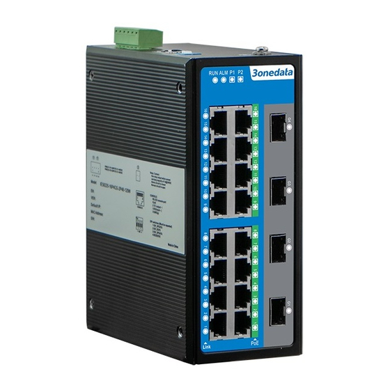 3onedata IES6220-16P4GS-2P24-120W Manuel d'installation rapide