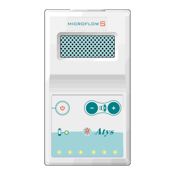 ATYS MEDICAL Microflow-S Kullanıcı Dokümantasyonu