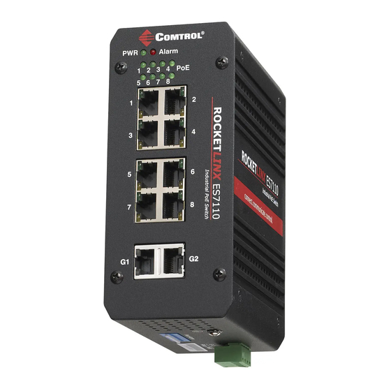 Comtrol ROCKETLINX ES7110 Handbuch zur Schnellinstallation