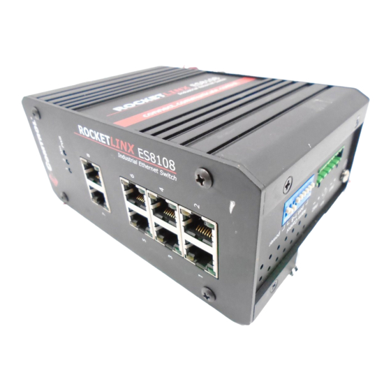 Comtrol RocketLinx ES8108 Manuel de l'utilisateur