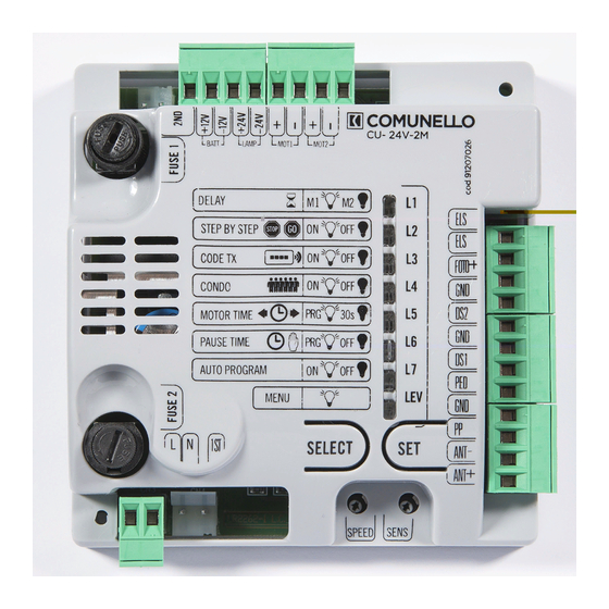 Comunello CU-230V-1M Installation And User Manual