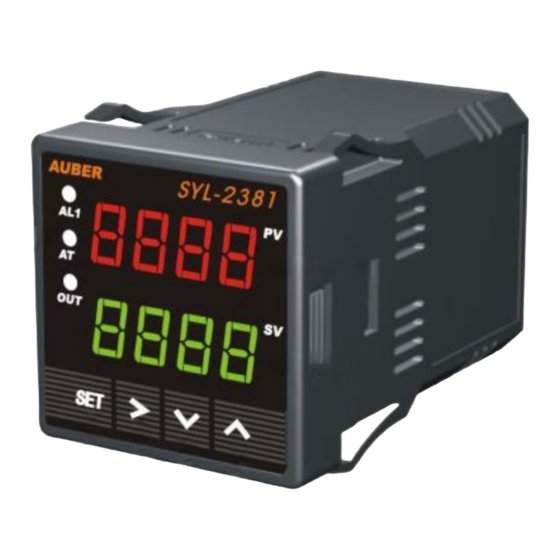 Auber Instruments SYL-2381-mA Інструкція з експлуатації