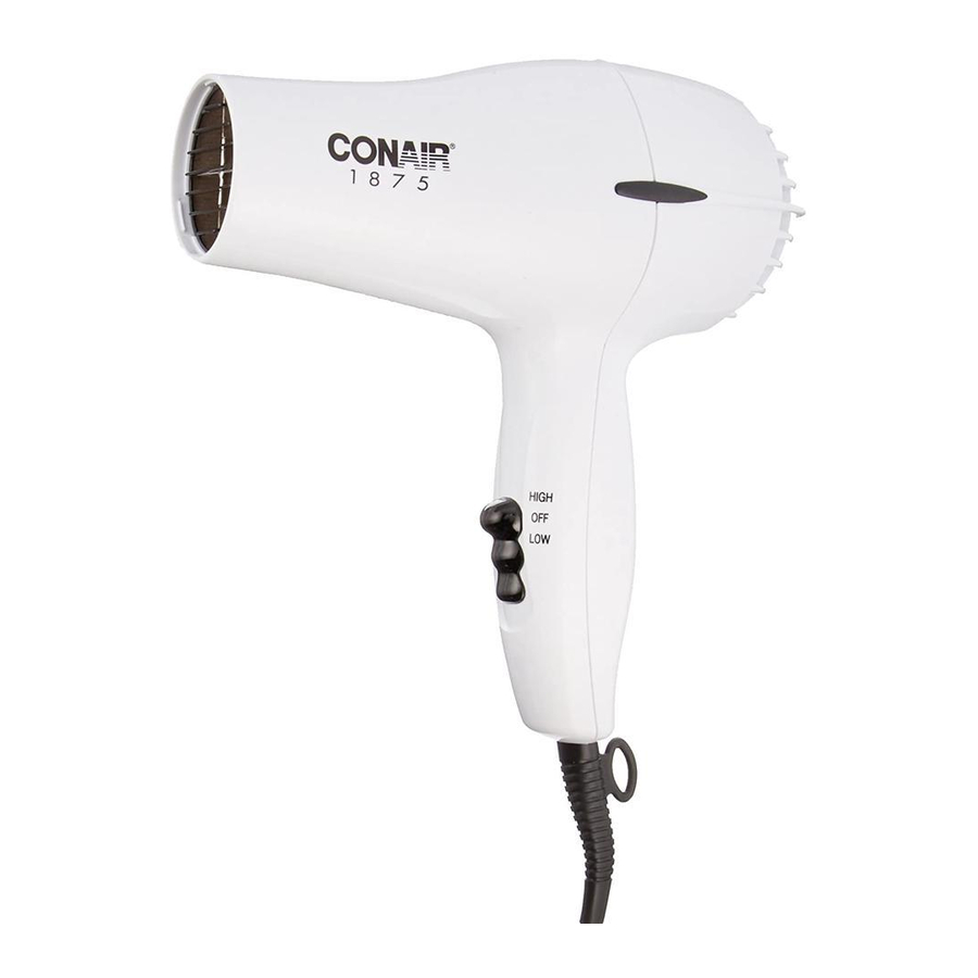 Conair 1875 仕様