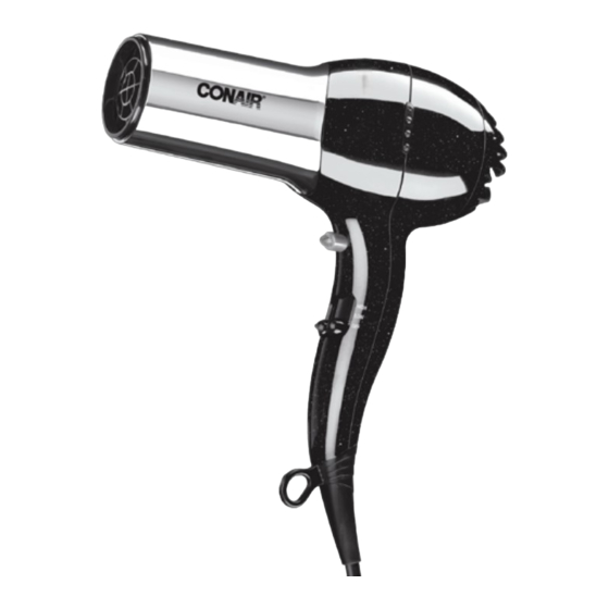 Conair Volume 265DC Instruction & Styling Manual