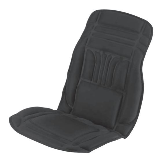 Conair Body Benefits Heated Massaging Seat Cushion BM1RL Instrukcja obsługi