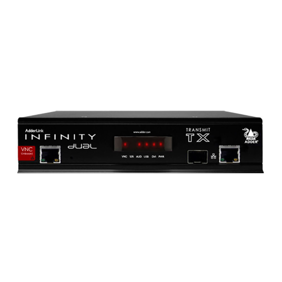 ADDER AdderLink Infinity 2112T Snelstarthandleiding