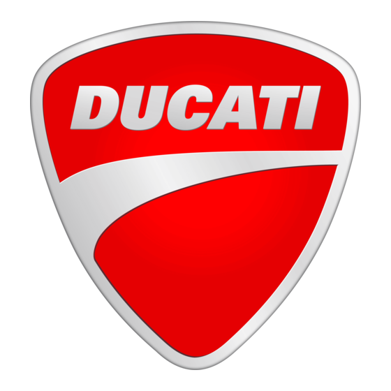 Ducati KIT Top Case 1106 Instrukcja montażu