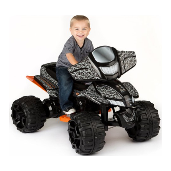 Duck Dynasty 12 Volt Quad Bike Посібник користувача з інструкціями по збірці