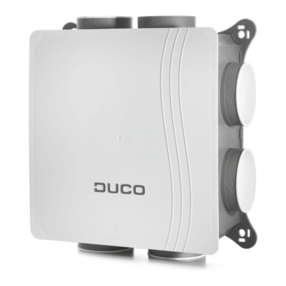 Duco DucoBox Silent 400 Schnellstart-Handbuch