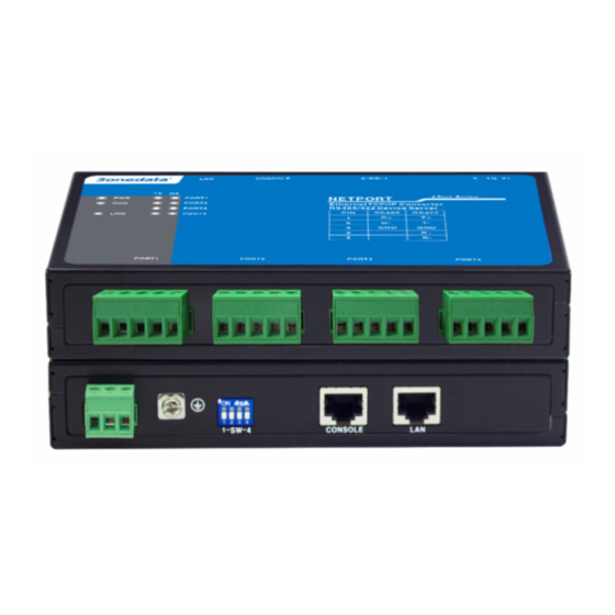 3onedata NP304T-4D Quick Installation Manual