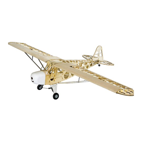 Dancing Wings Hobby 1.2M Piper J3 Cub Kullanım Kılavuzu