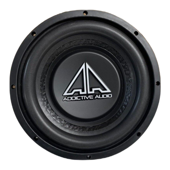 Addictive audio AA10V1 Manual