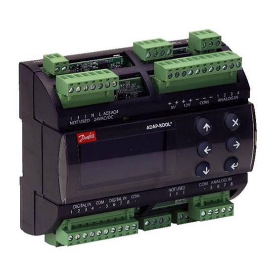 Danfoss ADAP-KOOL AK-PC 551 Gebruiksaanwijzing