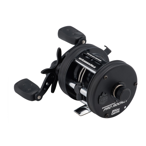 Abu Garcia CS Pro Rocket Black Edition Gebrauchsanweisung