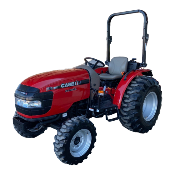 Case IH FARMALL 35B 운영자 매뉴얼