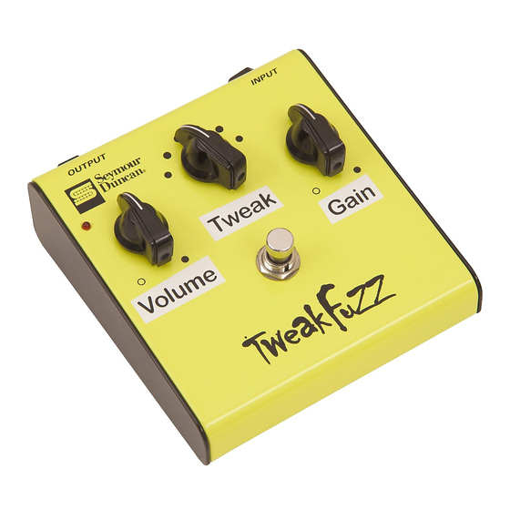 Duncan Tweak Fuzz Manual do utilizador