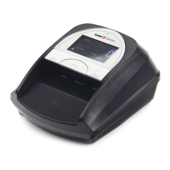 CashTester CT 333 Manual