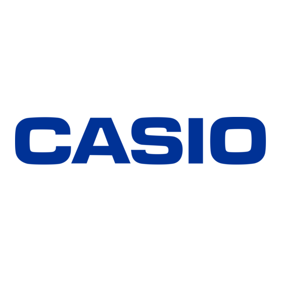 Casio 1007 Руководство пользователя