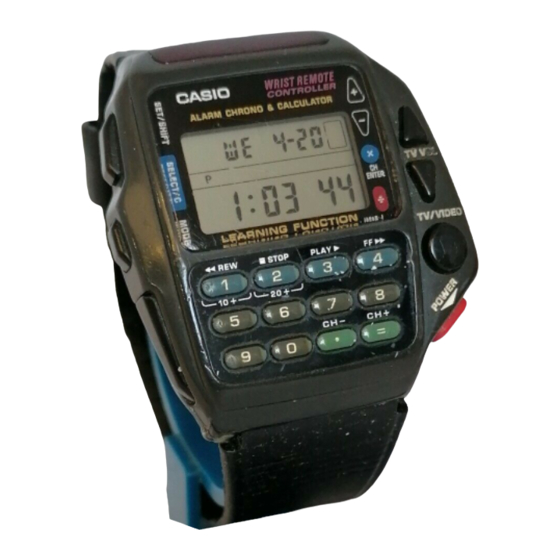 Casio 1174 Manuel d'utilisation