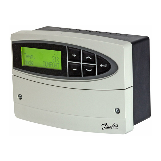 Danfoss ECL Comfort 110 Installatiehandleiding