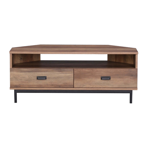 Dunelm Fulton Corner TV Unit 取扱説明書