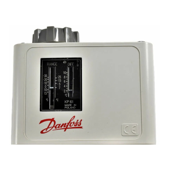 Danfoss KP 61 Инструкции