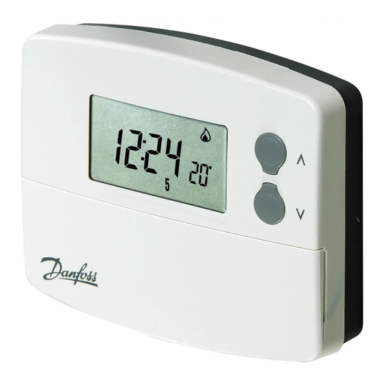 Danfoss RT52-RF Petunjuk Instalasi