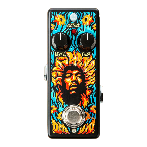 Dunlop AUTHENTIC HENDRIX 69 PSYCH SERIES OCTAVIO FUZZ Manuel