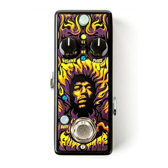 Dunlop Authentic Hendrix ’69 Psych Series Quick Manual