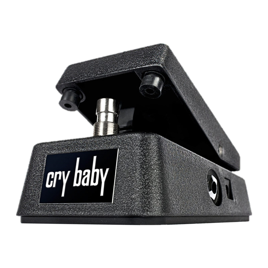 Dunlop CBM95 Cry Baby Mini Wah Installatie-instructies