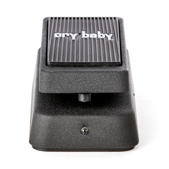 Dunlop CRY BABY JUNIOR WAH Руководство