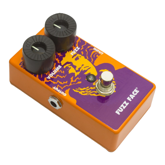 Dunlop Fuzz Face JHM1 Manuel