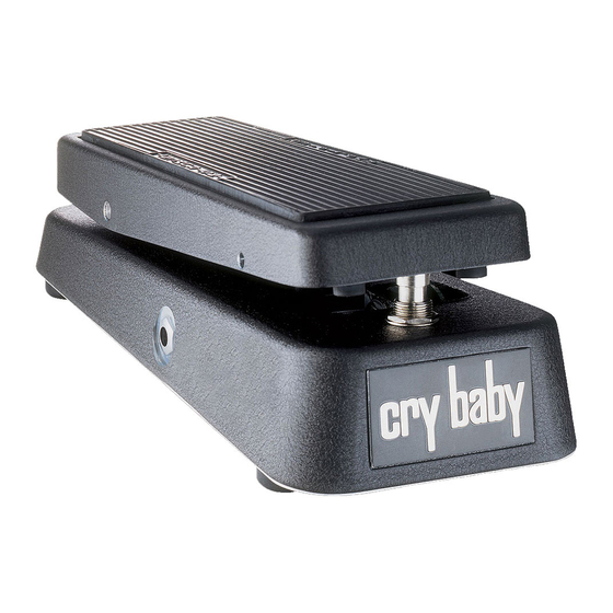 Dunlop GCB95Original Cry Baby マニュアル