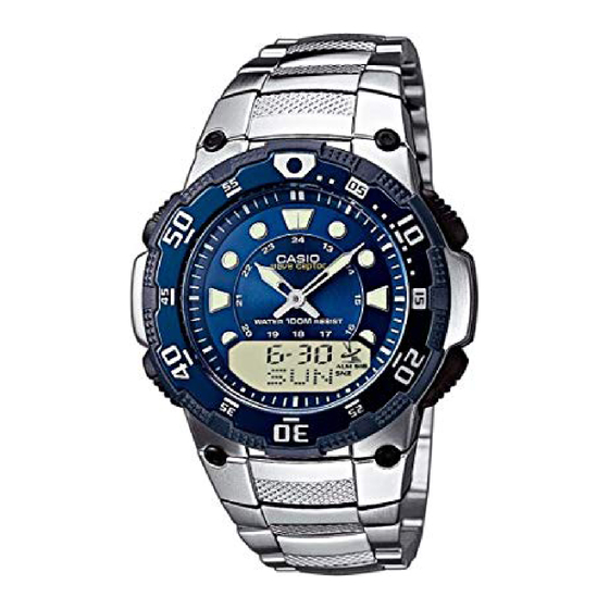 Casio WVA-107HD-2AV Betriebshandbuch