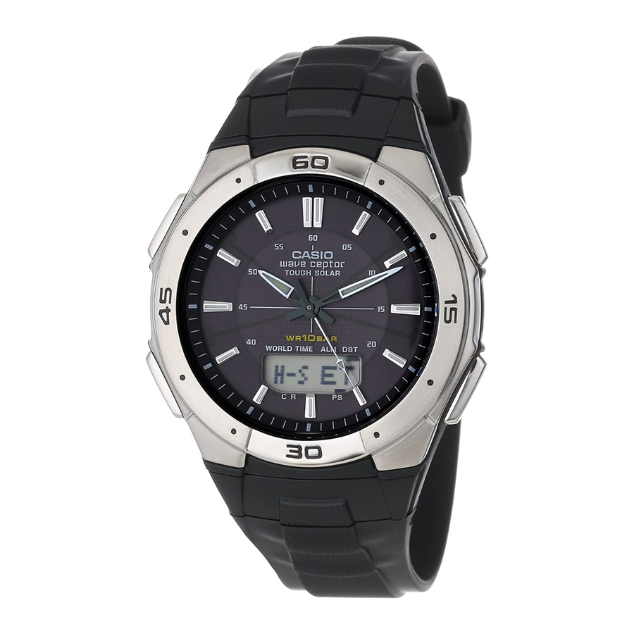 Casio WVA470J-1A Betriebshandbuch