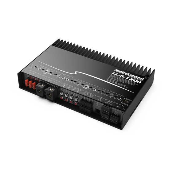 AudioControl LL-6.1200 Hızlı Başlangıç Kılavuzu