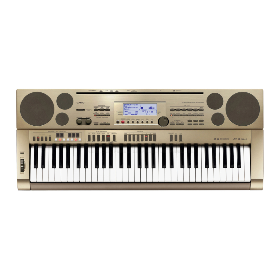 Casio AT-3 Manuallines