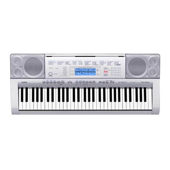 Casio CTK-4000 Lampiran