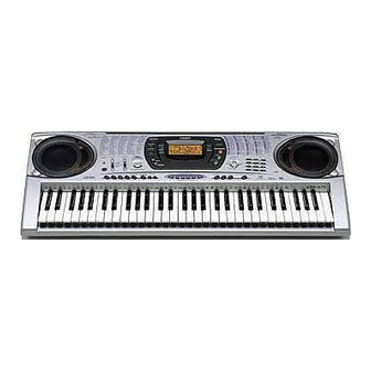 Casio CTK-671 Посібник з експлуатації