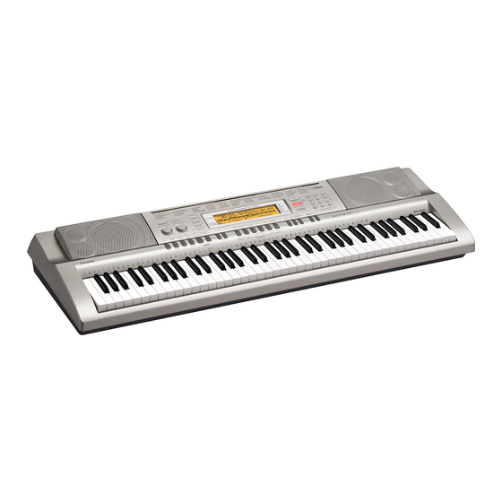 Casio Keyboard WK-500 Manuel de l'utilisateur