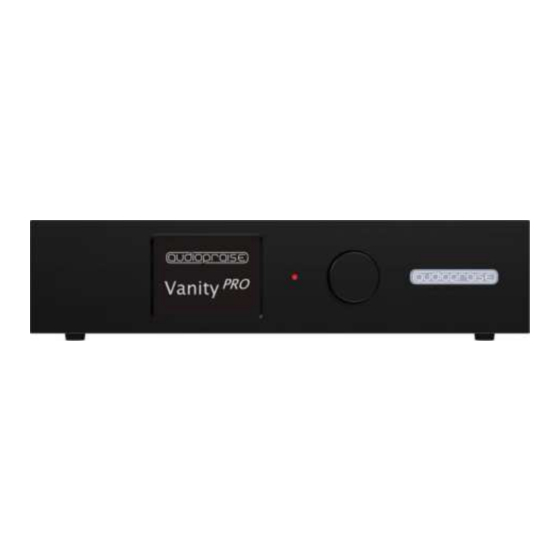 audiopraise VanityPRO Manual do utilizador