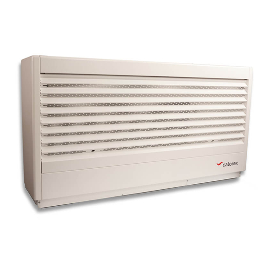 Dantherm Calorex DH110 Series Handleiding voor installatie-instructies