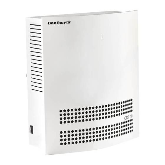 Dantherm CDF 10 Manual