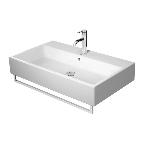 DURAVIT 0030301000 Instruções de montagem