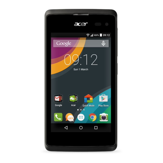 Acer DMZ220 Manuel