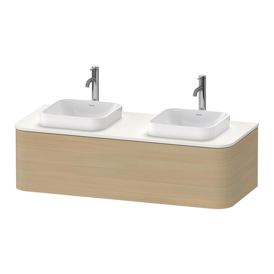 DURAVIT HP 4943 Инструкции по монтажу