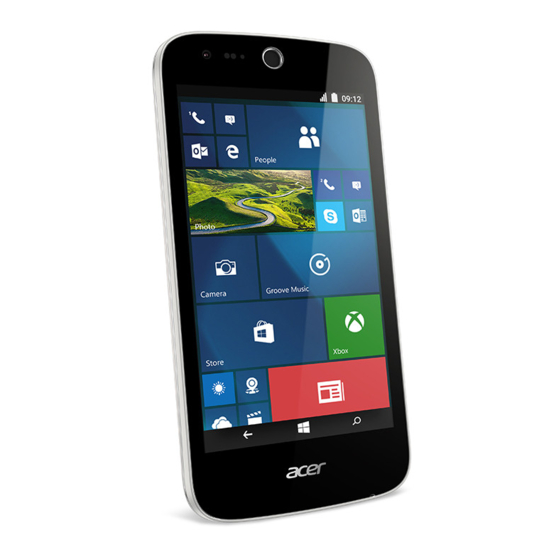 Acer Liquid M320 Quick Manual