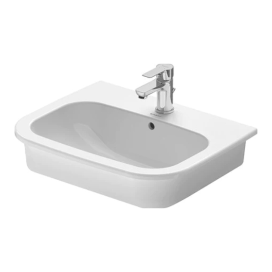 DURAVIT EasyClick 2F 8772 Інструкція з монтажу